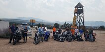 Motorcycles; mentors embark on end-of-season ride