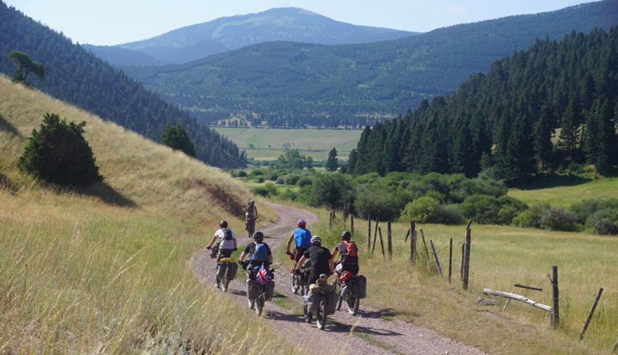 Royal Air Force Regiment bikes across North America