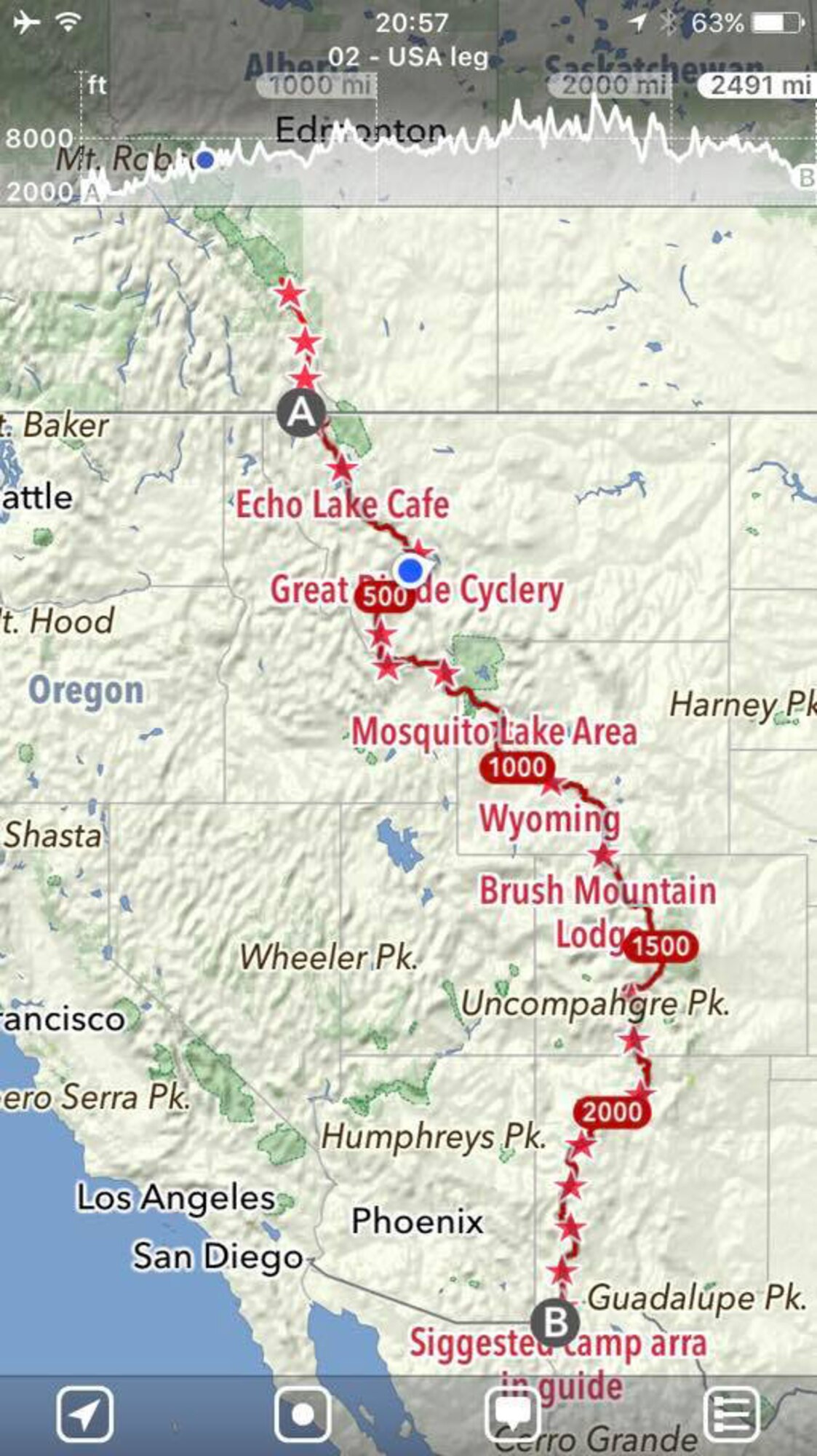 Royal Air Force Regiment bikes across North America