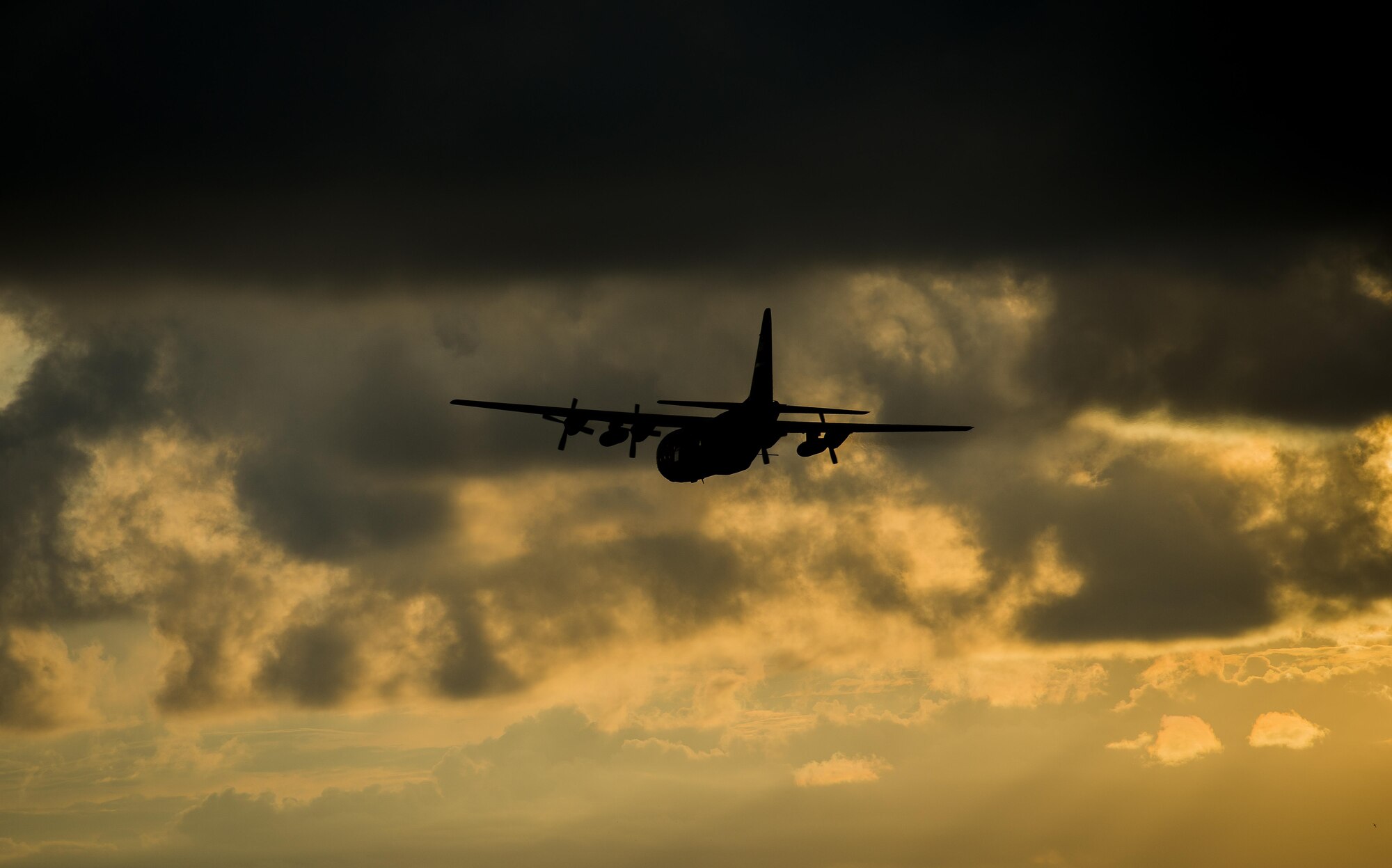 C-130 sprays away mosquitoes