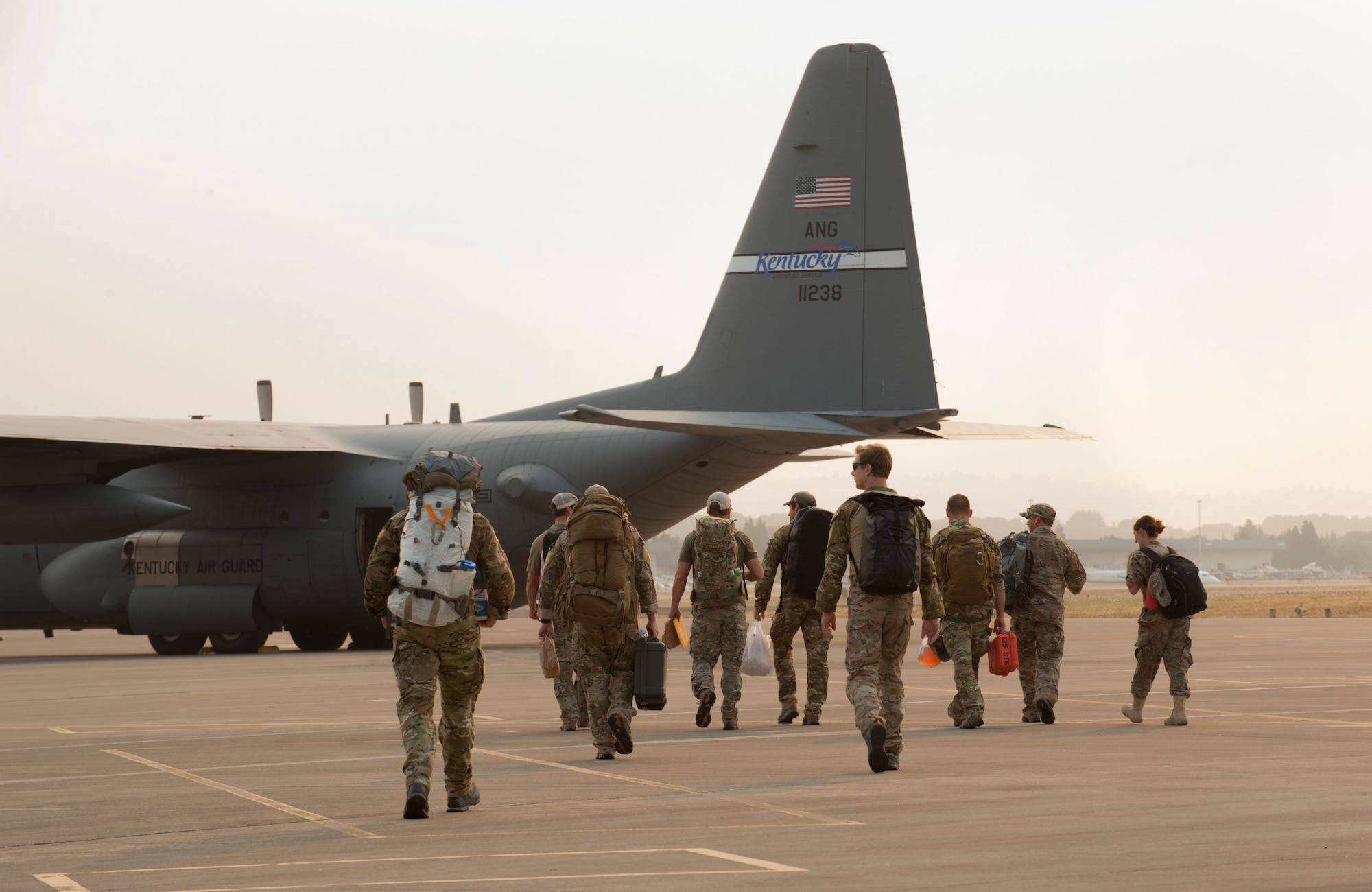 125th STS Deployment to Hurricane Relief