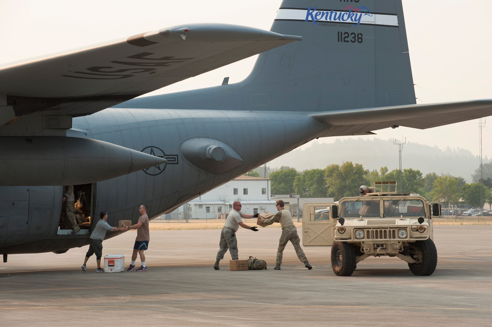 125th STS Deployment to Hurricane Relief