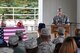 U.S. Air Force Col. David Mineau, the 354th Fighter Wing commander, speaks during a 9/11 Remembrance Ceremony Sept. 11, 2017, at Eielson Air Force Base, Alaska. Mineau reflected on his time as a captain during the attack of 9/11 and discussed how military members must continue to be ready to respond at a moment’s notice. (U.S. Air Force photo by Airman 1st Class Eric M. Fisher)