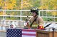 U.S. Air Force Airman 1st Class Justin Coker, a 354th Civil Engineer Squadron firefighter, rings a bell during a 9/11 Remembrance Ceremony, Sept. 11, 2017, at Eielson Air Force Base, Alaska. As part of fire fighter tradition a bell is rung in four sets of five rings to honor the fallen. (U.S. Air Force photo by Airman 1st Class Eric M. Fisher)
