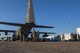 Members of the 563d Rescue Group wait to board an HC-130J Combat King II, Sept. 11, 2017, at Jackson-Medgar Wiley Evers Air National Guard Base, Miss. Aircraft and personnel from the 563d Rescue Group mobilized to Homestead ARB to assist in rescue efforts after Hurricane Irma made landfall. The 563d RQG is supporting FEMA’s disaster response efforts. (U.S. Air Force photo by Tech. Sgt. Zachary Wolf)