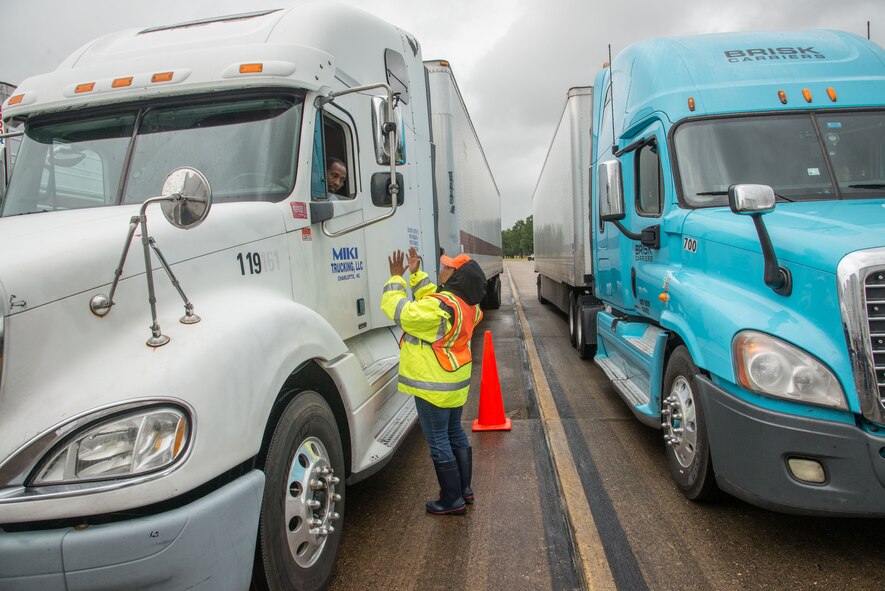 Relief supplies leave Maxwell for Sunshine State