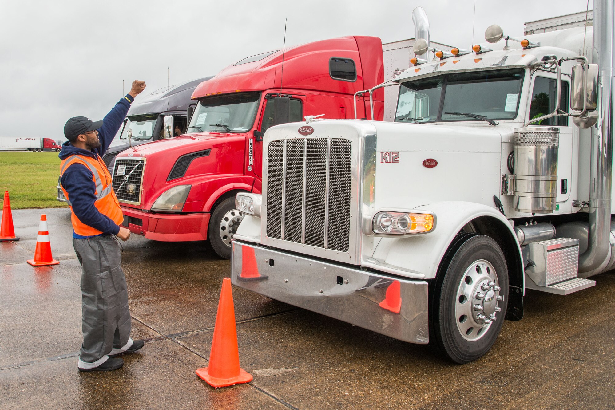 Relief supplies leave Maxwell for Sunshine State