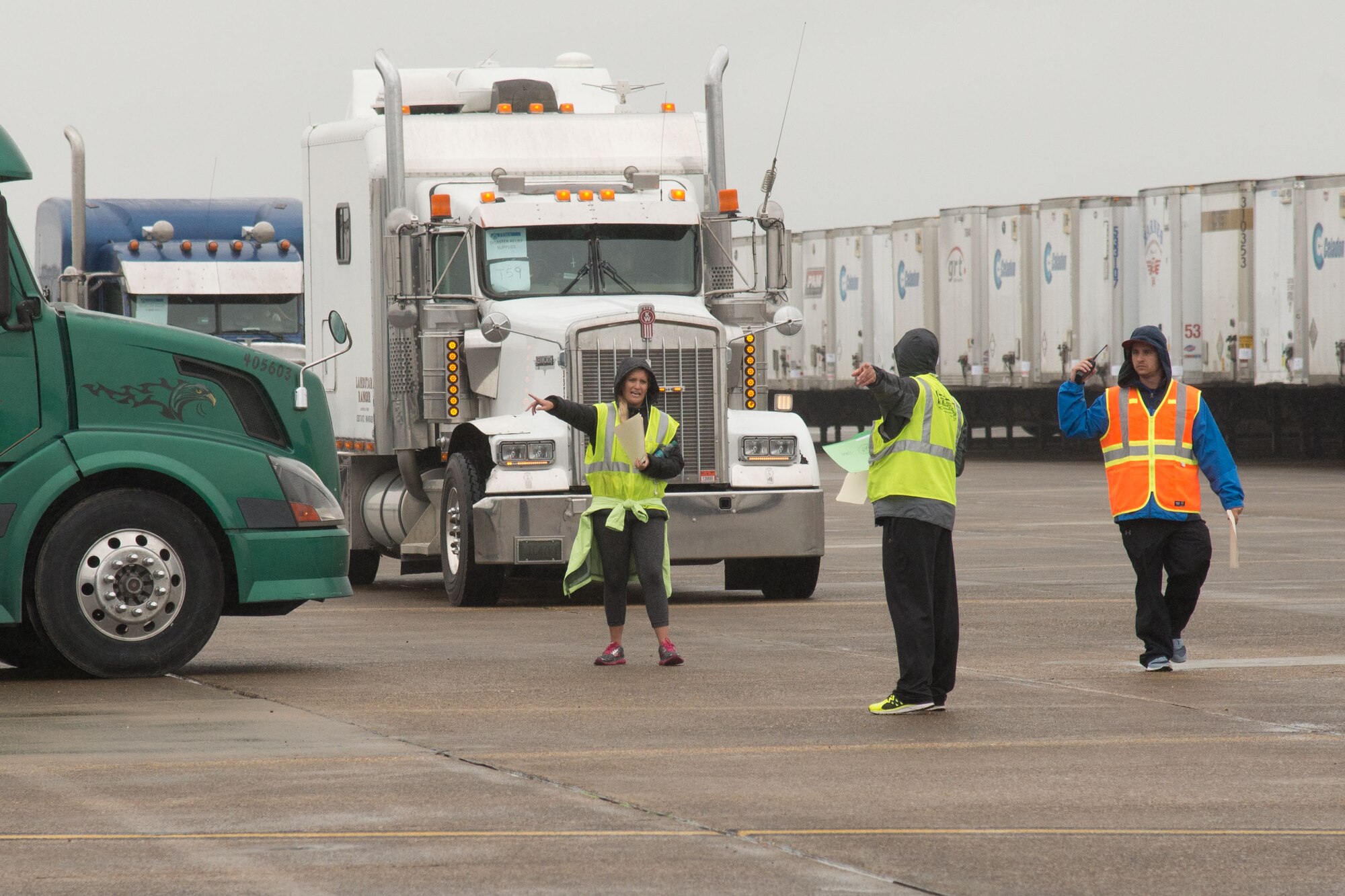 Relief supplies leave Maxwell for Sunshine State