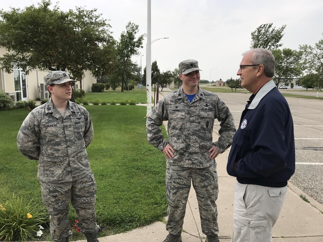 Representative Cramer visits Cavalier Air Force Station