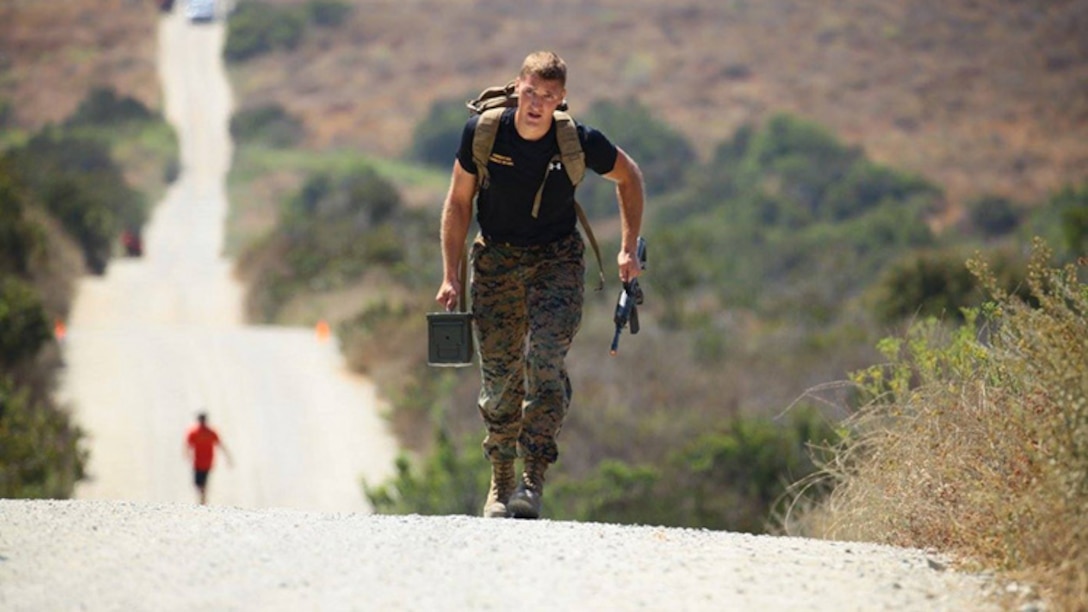 Sgt. Ethan Mawhinney, a Marine Air Ground Task Force planner with U.S. Marine Corps Forces, Special Operations Command, successfully defended his championship title at the Marine Corps third annual HITT Tactical Athlete Competition at Camp Pendleton, Calif., Aug. 28th through 31st, 2017.
