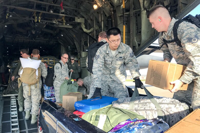 914 CES Airmen support hurricane relief efforts in Florida