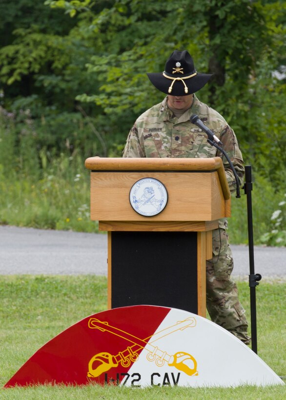 1-172nd Cavalry Regiment Change of Command