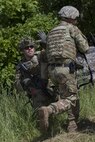 Cavalry Soldiers perform live-fire exercise