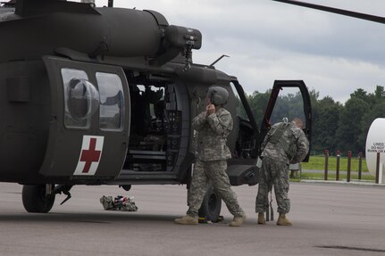3-126th Aviation Regiment conducts medevac operations