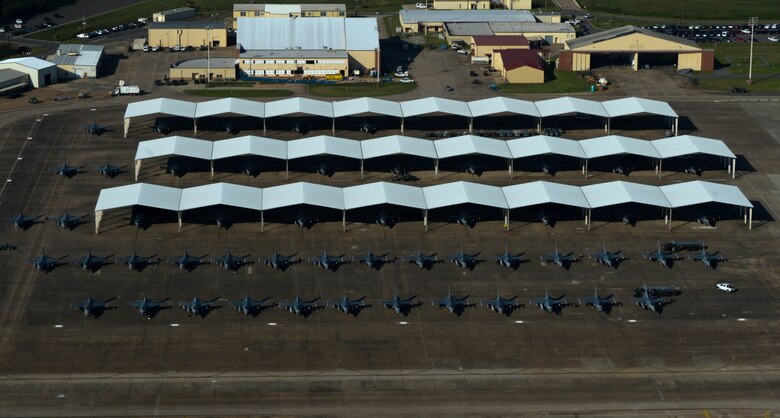 Barksdale Provides Shelter for Evacuated Airmen, Aircraft