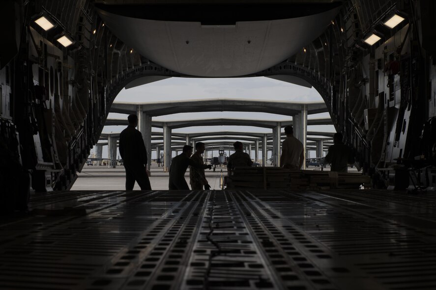 he C-17 crew members delivered the equipment to Cyril E. King Airport in St. Thomas, U.S. Virgin Islands.