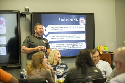JBER Resilience Trainers provide training to the Alaska Department of Corrections