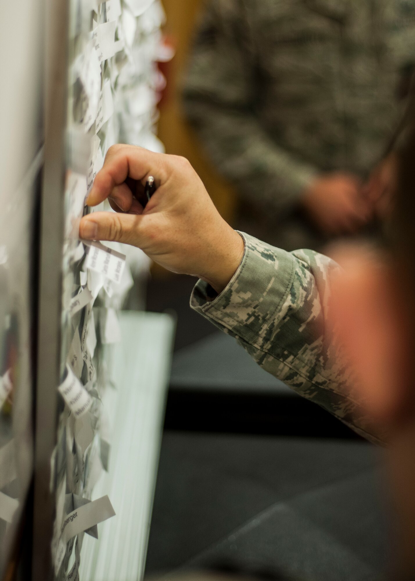U.S. Air Force Airmen participated in the 9/11 Remembrance Stair Climb at Kunsan Air Base, Republic of Korea, Sept. 11, 2017.  The event kicked off at 8:46 a.m., the time that American Airlines Flight 11 crashed into floors 93 to 99 of the North Tower of the World Trade Center, and stopped at 9:59 a.m., the time the South Tower of the WTC collapsed 16 years ago.
