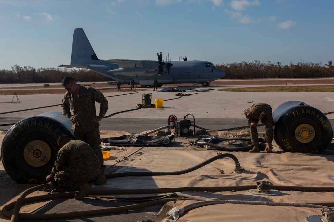 4th Marine Aircraft Wing supports search and rescue missions following Hurricane Irma
