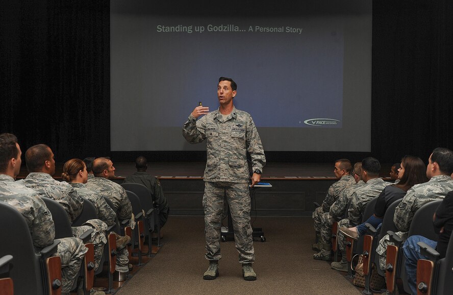PACE visits Dyess: professionalism key to mission success