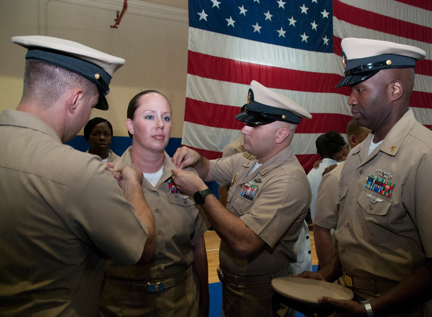 61 New U.S. Navy chiefs pinned in Bahrain > U.S. Naval Forces Central ...