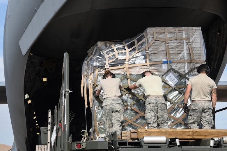 AFRC C-17A supports Hurricane Irma relief efforts