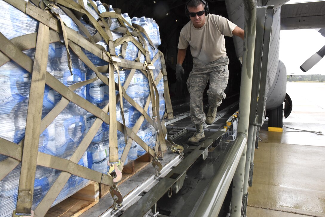 189th Airlift Wing assists with Hurricane Irma relief effort