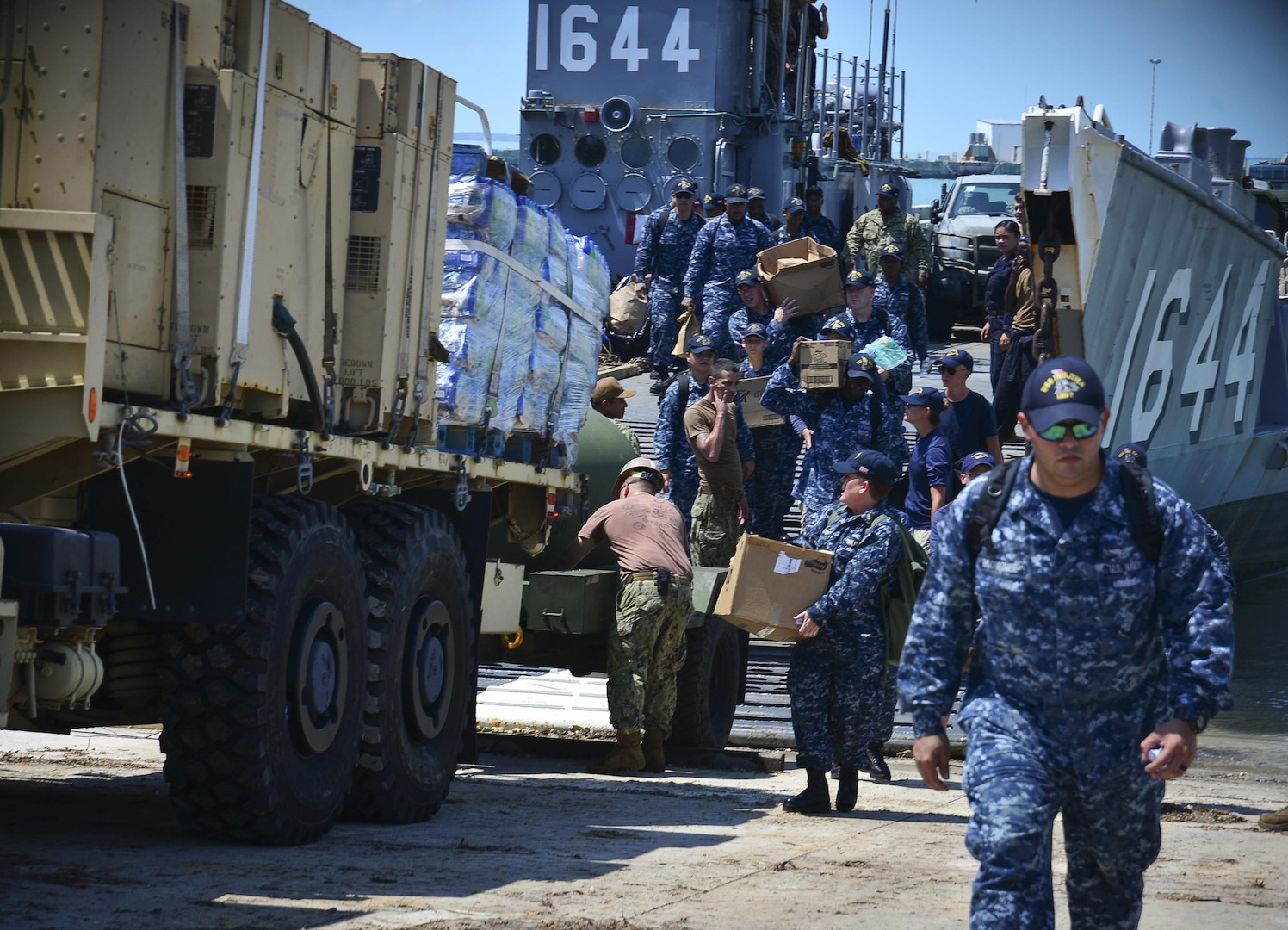 DLA Troop Support continues hurricane relief support