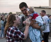 Team Minot welcomed the 5th Bomb Wing Airmen from a six-month deployment.