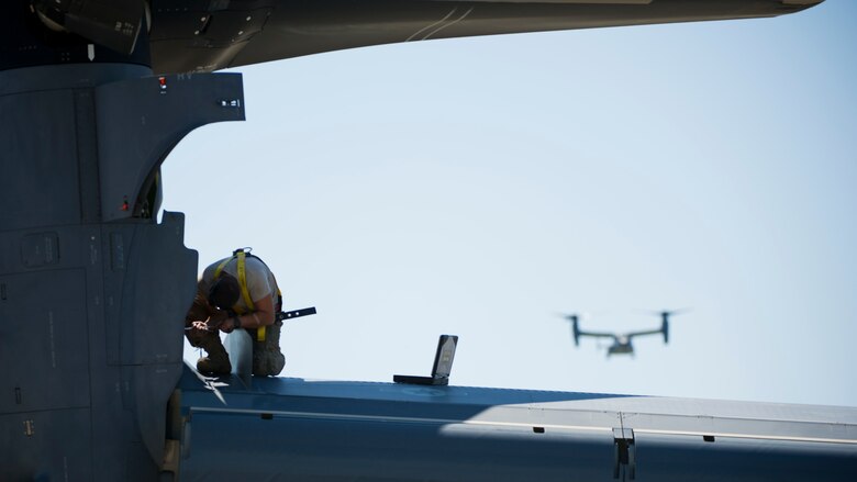 Hurlburt Field aircraft evacuate in preparation of Hurricane Irma