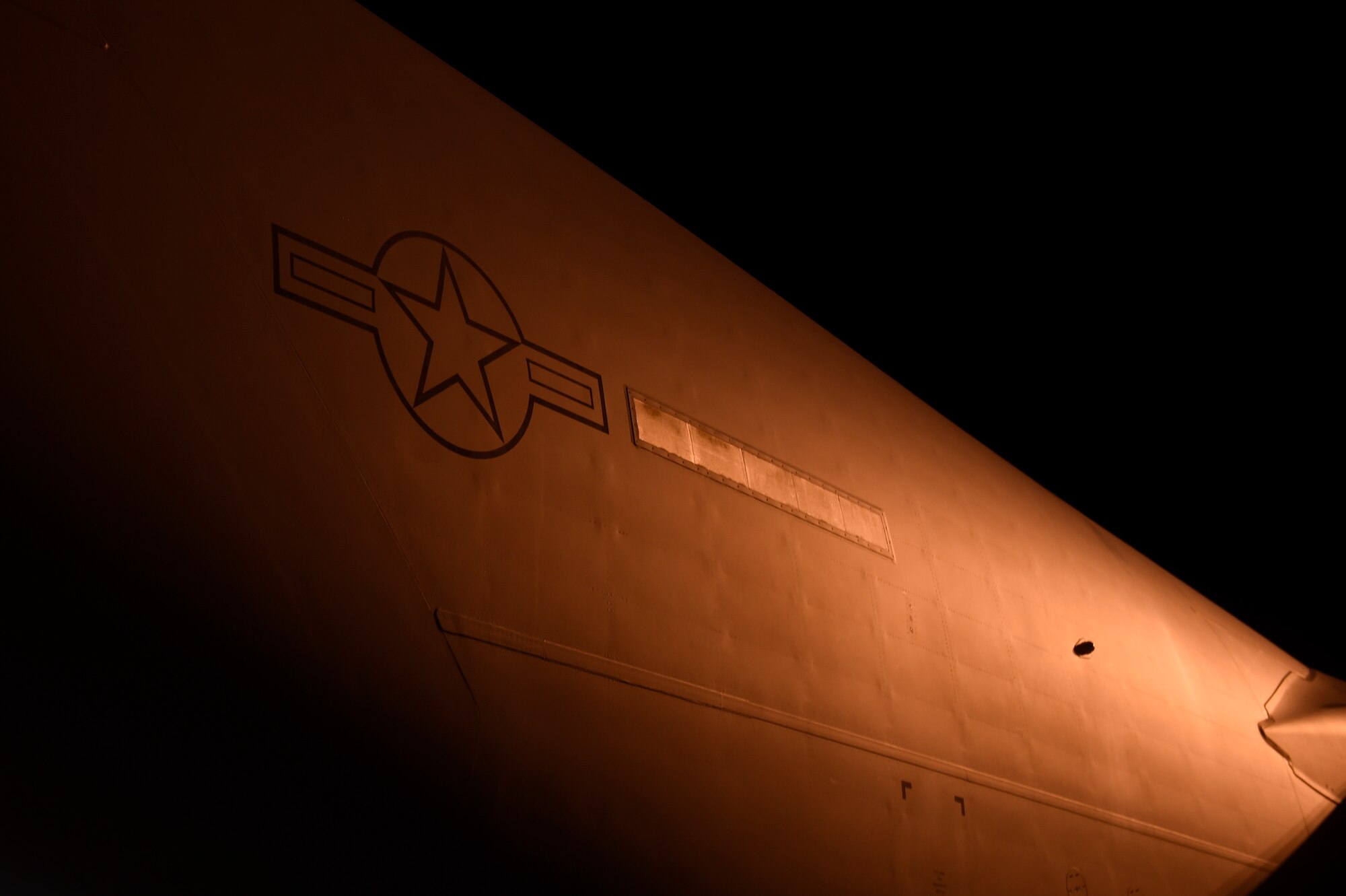 An aircrew prepares a C-17 Globemaster III for takeoff prior to a mission to Homestead Air Reserve Base, Fla. Sept. 11, 2017. Days prior the crew flew the final mission out of MacDill Air Force Base, Fla. prior to Hurricane Irma making landfall in Florida.