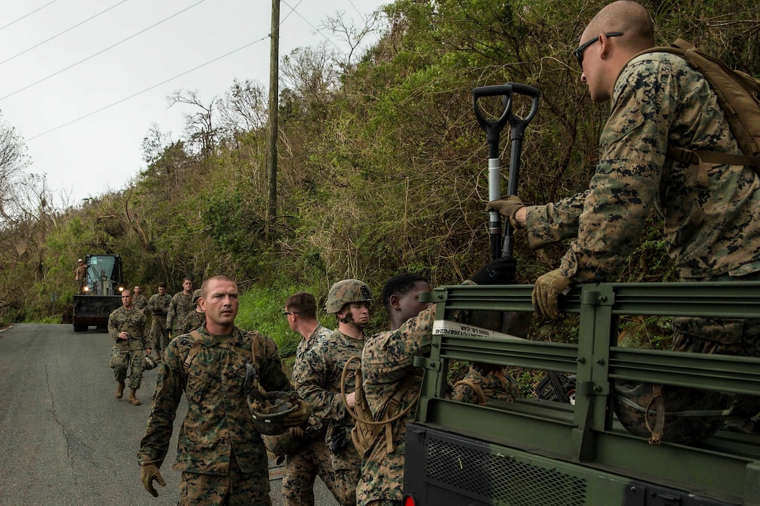 The 26th MEU is supporting authorities in the U.S. Virgin Islands with the combined goal of protecting the lives and safety of those in affected areas.