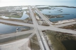 aerial view of U.S. Naval Air Station Key West - Boca Chica Field after flooding caused by Hurricane Irma