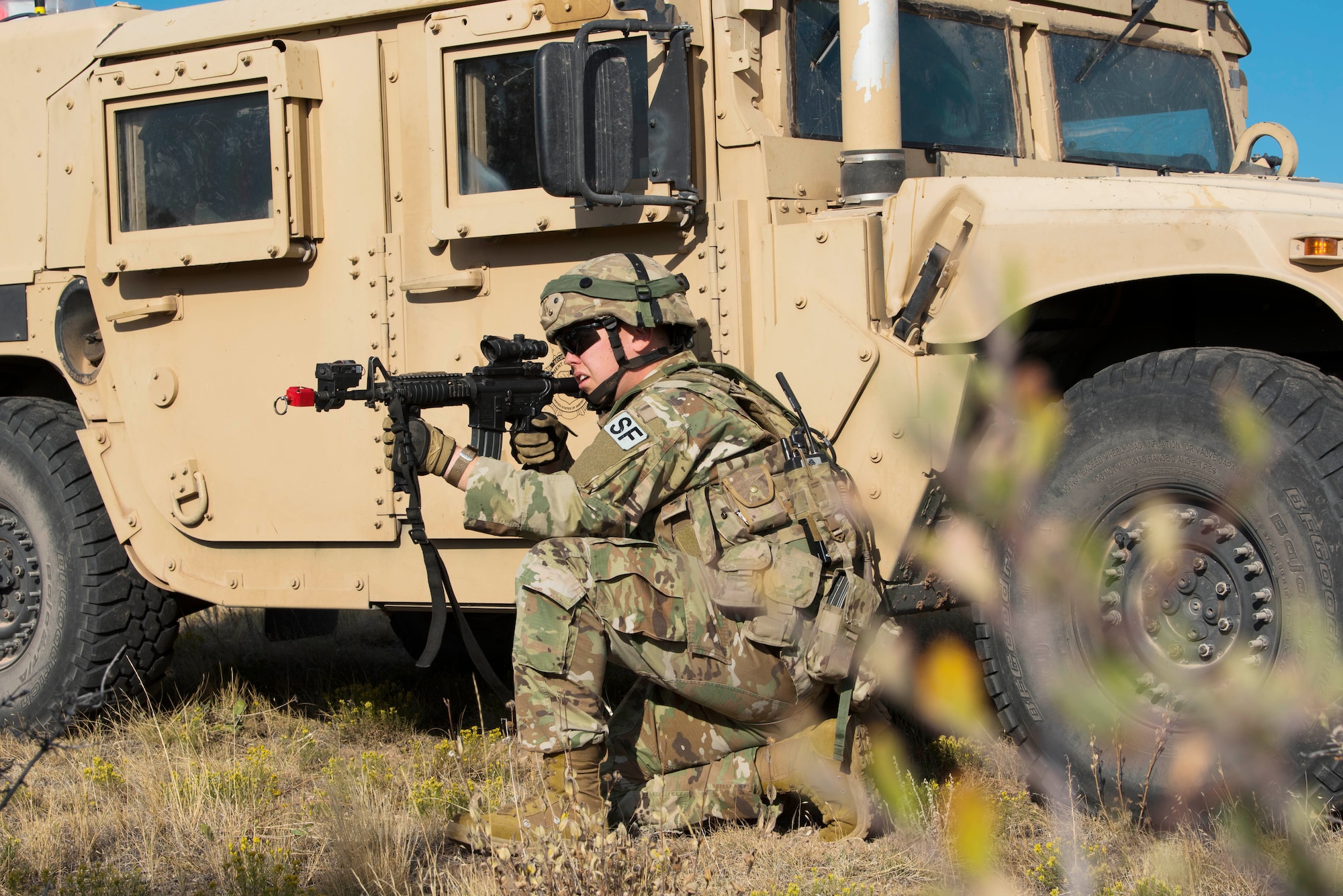 Airman by HUMVEE