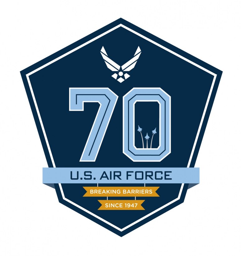 Air Force 70th Birthday Logo.