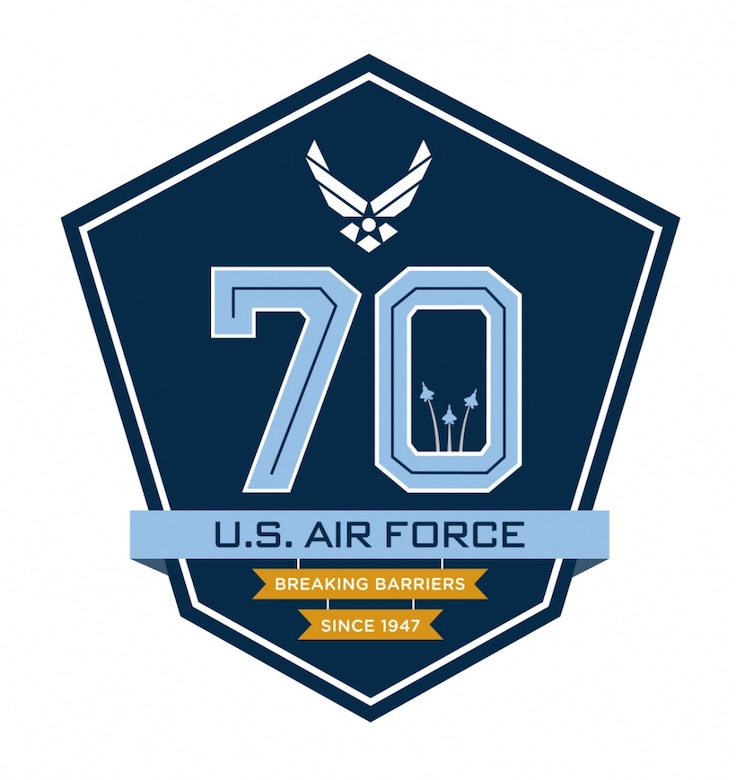 Air Force 70th Birthday Logo.