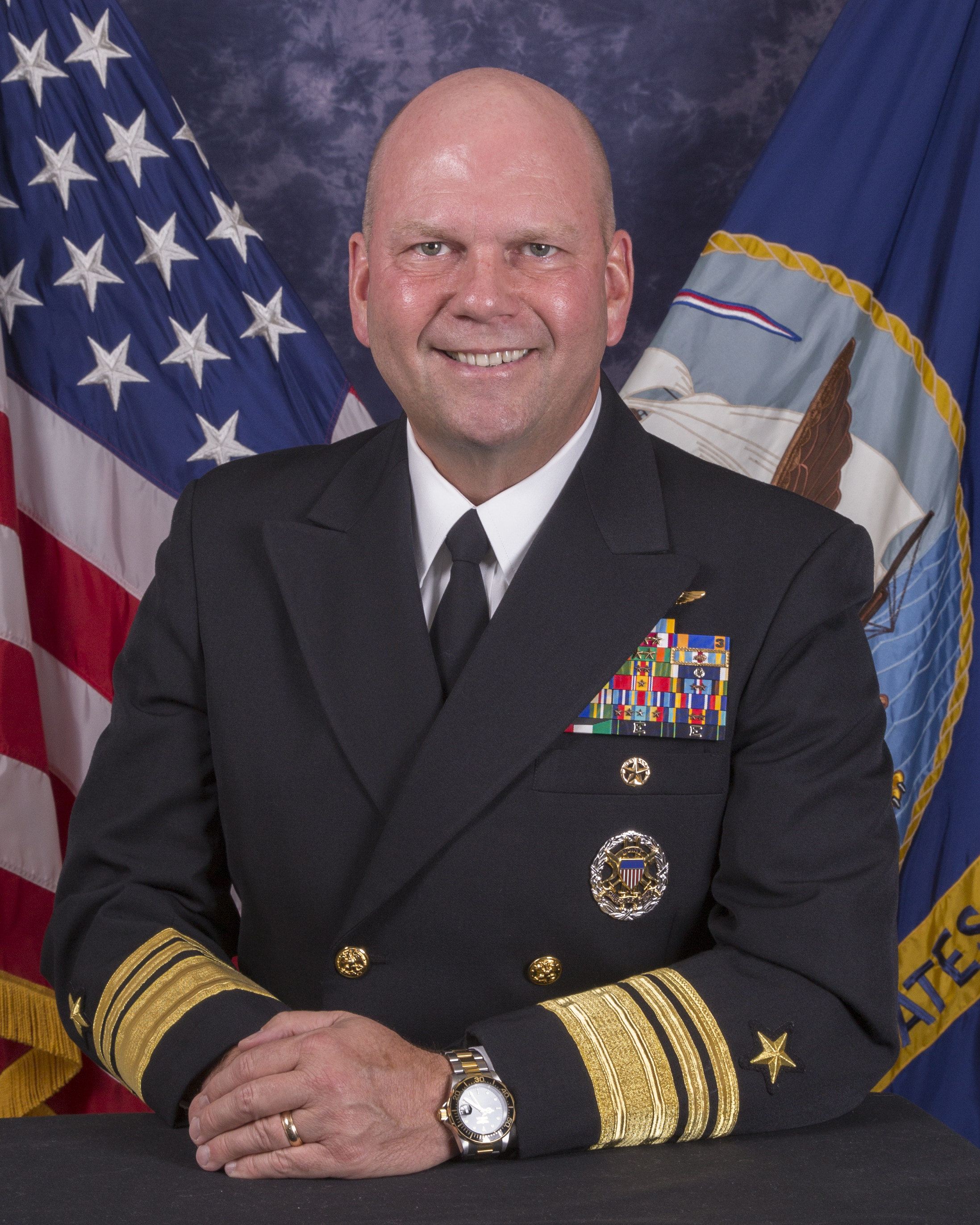 Vice Admiral John Alexander > United States Navy > BioDisplay