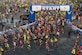 Runners take off for the start of the 21st annual U.S. Air Force Marathon Sept. 16, 2017 at Wright-Patterson Air Force Base.  Over 13,500 runners participated in a 5K, 10K, half and full marathon supported by more than 2,400 volunteers.  (U.S. Air Force photo / Wesley Farnsworth)