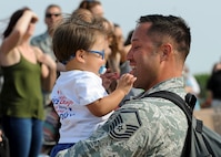 Team Minot Airmen return home