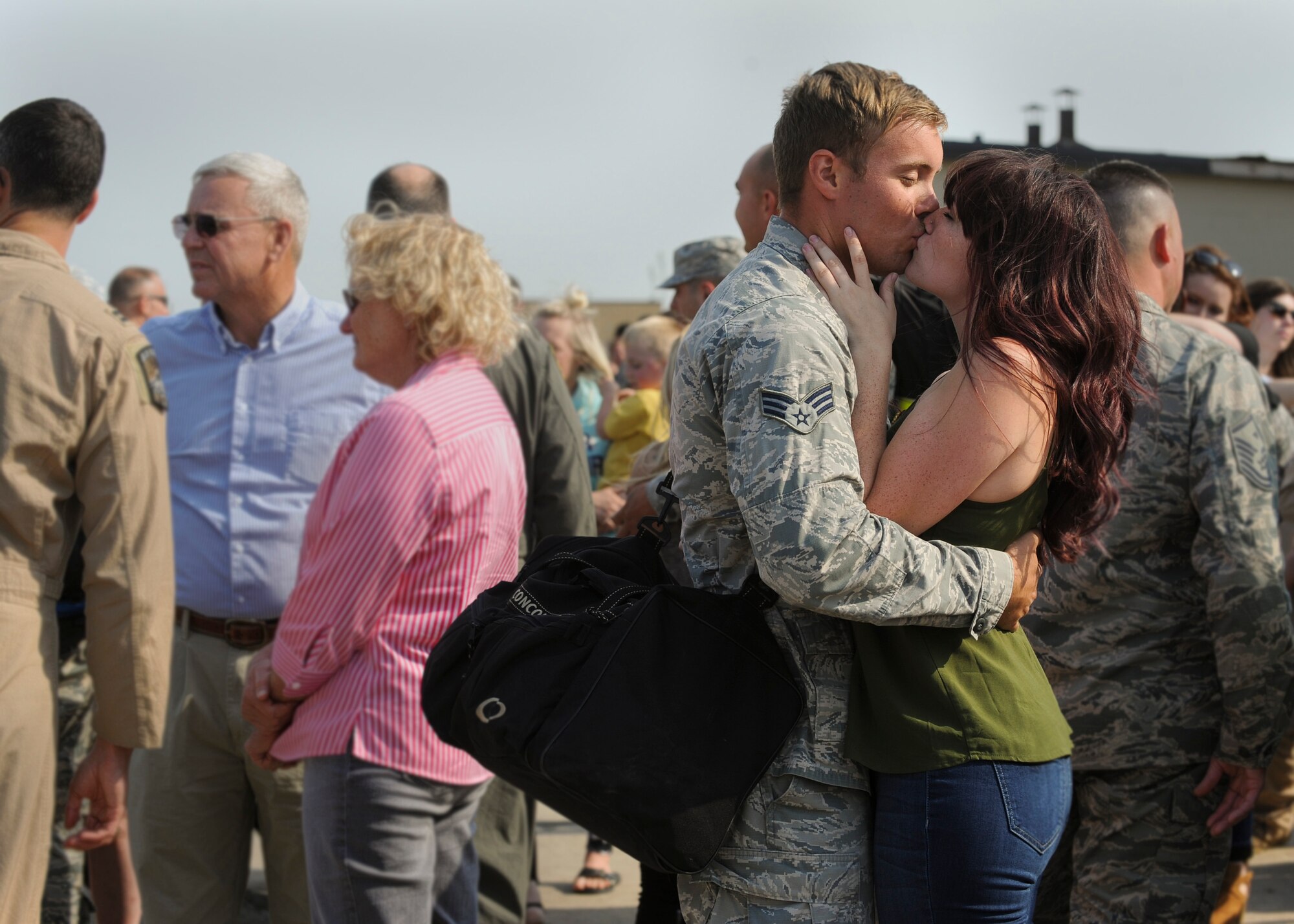 Team Minot Airmen return home
