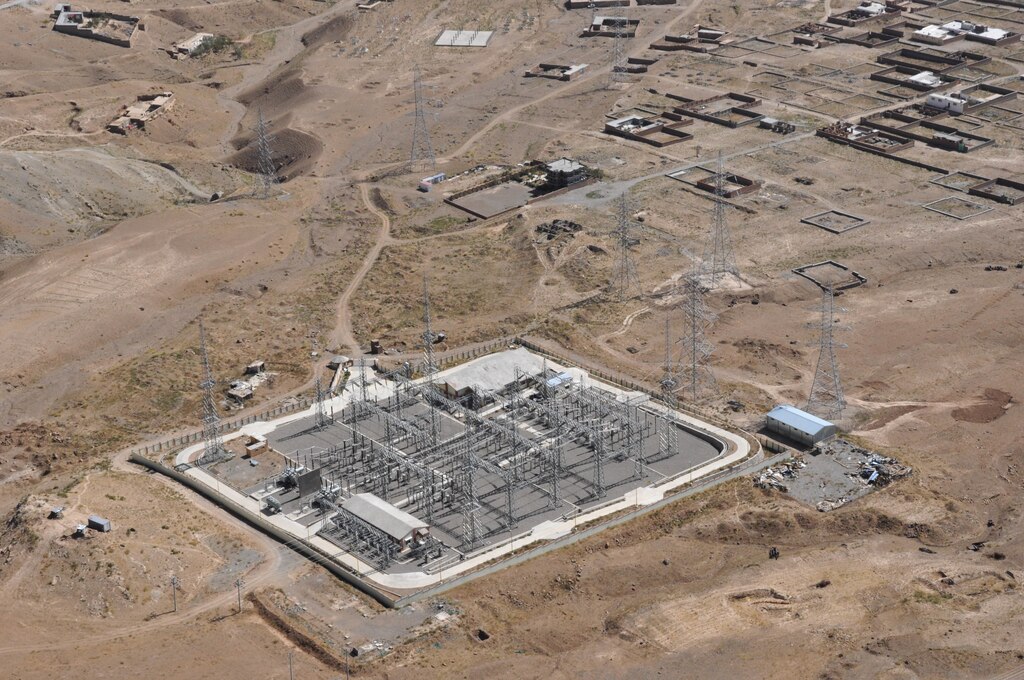 U.S. Army Corps of Engineers’ Transatlantic Afghanistan District Commander, along with a team of program managers and engineers, conducts aerial inspections of Charikar Substation, power lines and other project sites, Sept. 18, including several sites under consideration for future projects. USACE TAA continues to play a fundamental role in the international efforts to establish vital infrastructure necessary for a secure and stable Afghanistan.