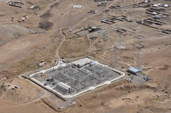 U.S. Army Corps of Engineers’ Transatlantic Afghanistan District Commander, along with a team of program managers and engineers, conducts aerial inspections of Charikar Substation, power lines and other project sites, Sept. 18, including several sites under consideration for future projects. USACE TAA continues to play a fundamental role in the international efforts to establish vital infrastructure necessary for a secure and stable Afghanistan.