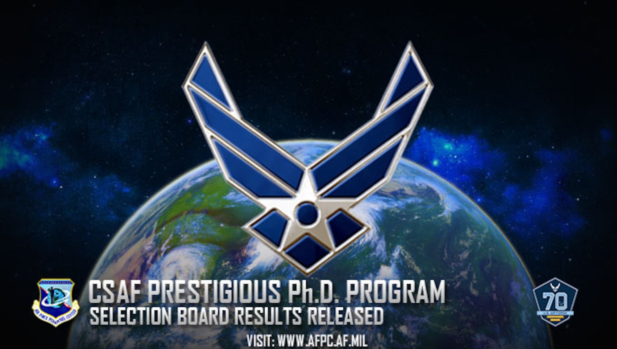 CSAF Prestigious Ph.D. Program selection board results released