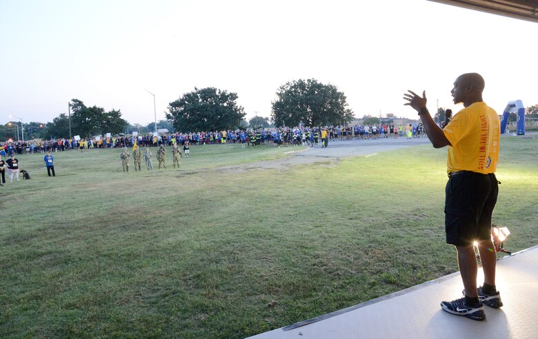 It was a record-setting 9/11 Memorial Run & Ruck for Team Tinker. 1,730 people  registered to participate, over 100 volunteered, plus collaboration from every squadron and organization at Tinker, as well as Midwest City and Del City fire and police units, made the annual event a huge success. The run to remember is hosted by the Tinker Chaplains and this year's theme was "Still in the Fight."