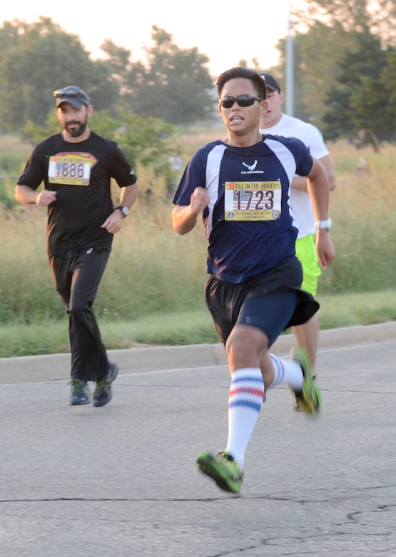 It was a record-setting 9/11 Memorial Run & Ruck for Team Tinker. 1,730 people  registered to participate, over 100 volunteered, plus collaboration from every squadron and organization at Tinker, as well as Midwest City and Del City fire and police units, made the annual event a huge success. The run to remember is hosted by the Tinker Chaplains and this year's theme was "Still in the Fight."