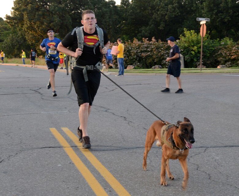 It was a record-setting 9/11 Memorial Run & Ruck for Team Tinker. 1,730 people  registered to participate, over 100 volunteered, plus collaboration from every squadron and organization at Tinker, as well as Midwest City and Del City fire and police units, made the annual event a huge success. The run to remember is hosted by the Tinker Chaplains and this year's theme was "Still in the Fight."