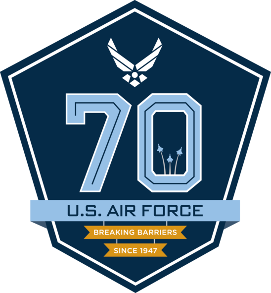 Air Force 70th Birthday Logo