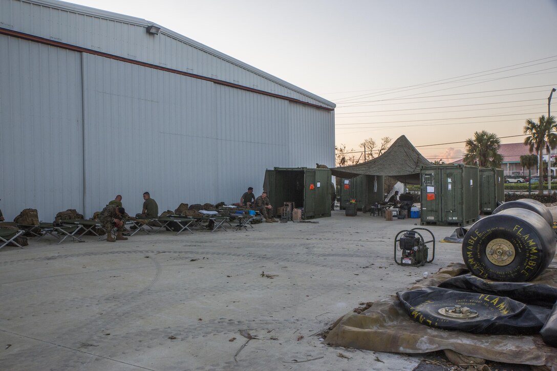 MWSS-473 FARP operations in wake of Hurricane Irma