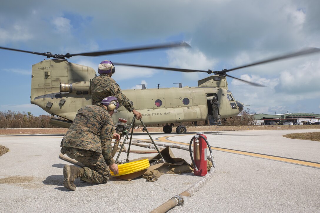 MWSS-473 FARP operations in wake of Hurricane Irma