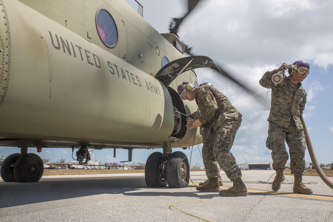 MWSS-473 FARP operations in wake of Hurricane Irma